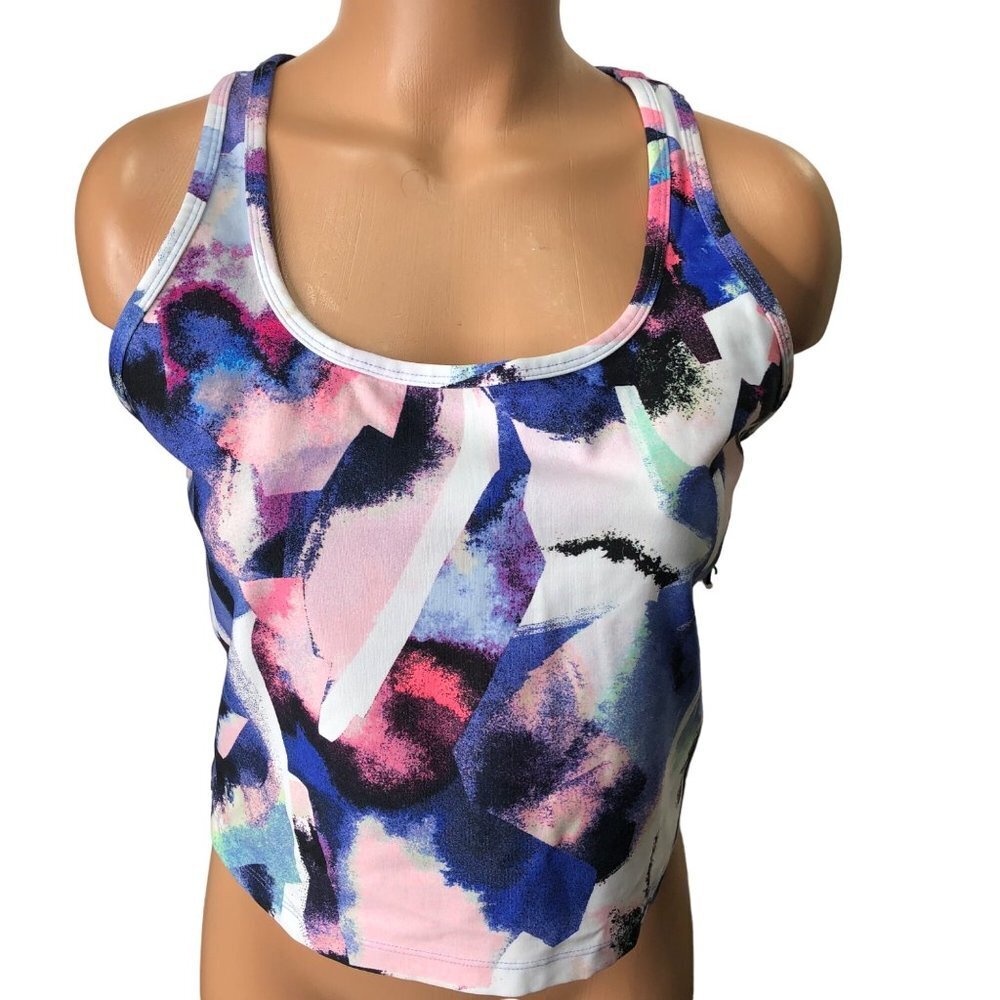 CALVIN KLEIN PERFORMANCE‎ RACER BACK CROP TOP XLG NEW WITH TAG